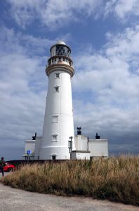 Během akce jsme vystoupili na několik majáků - Flamborough Head Lighthouse.                         